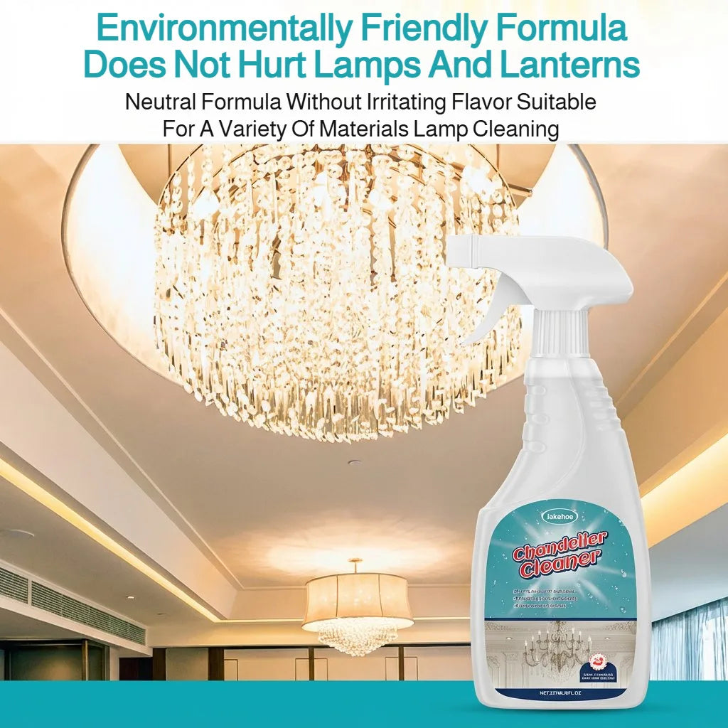 Kristalreiniger Spray – Sterke Stof & Kroonluchter Reinigingsspray (Niet Afvegen)