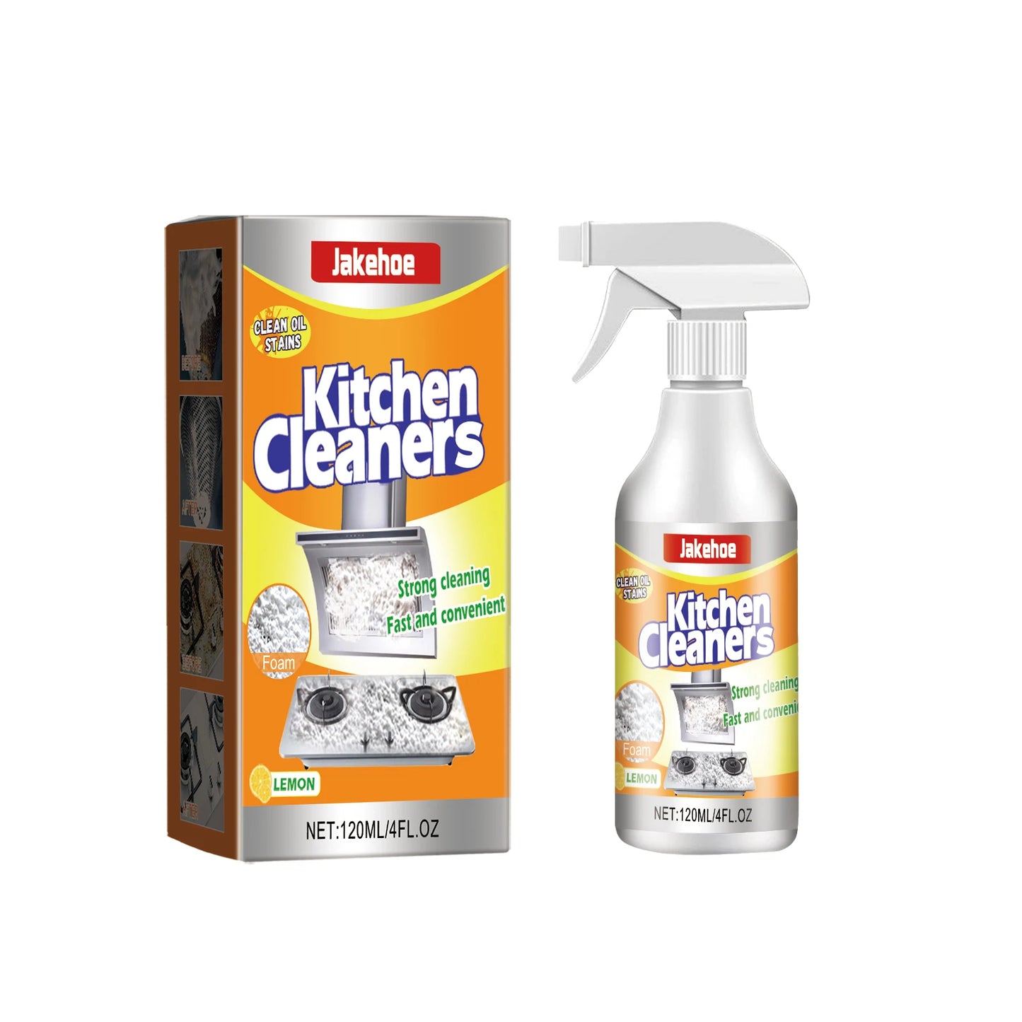 Keukenschuimreiniger – Krachtige Vet- & Olievlekreiniger Spray