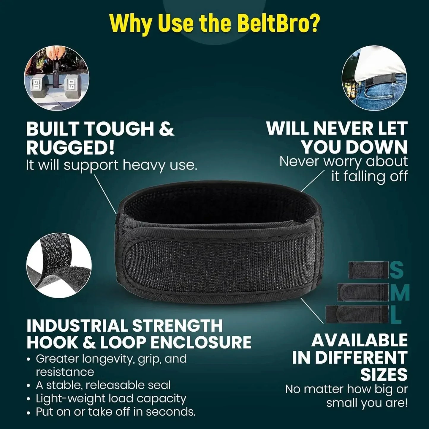 Gespvrije Elastische Tailleband – Ultrazachte Verstelbare Comfortband (2 stuks)