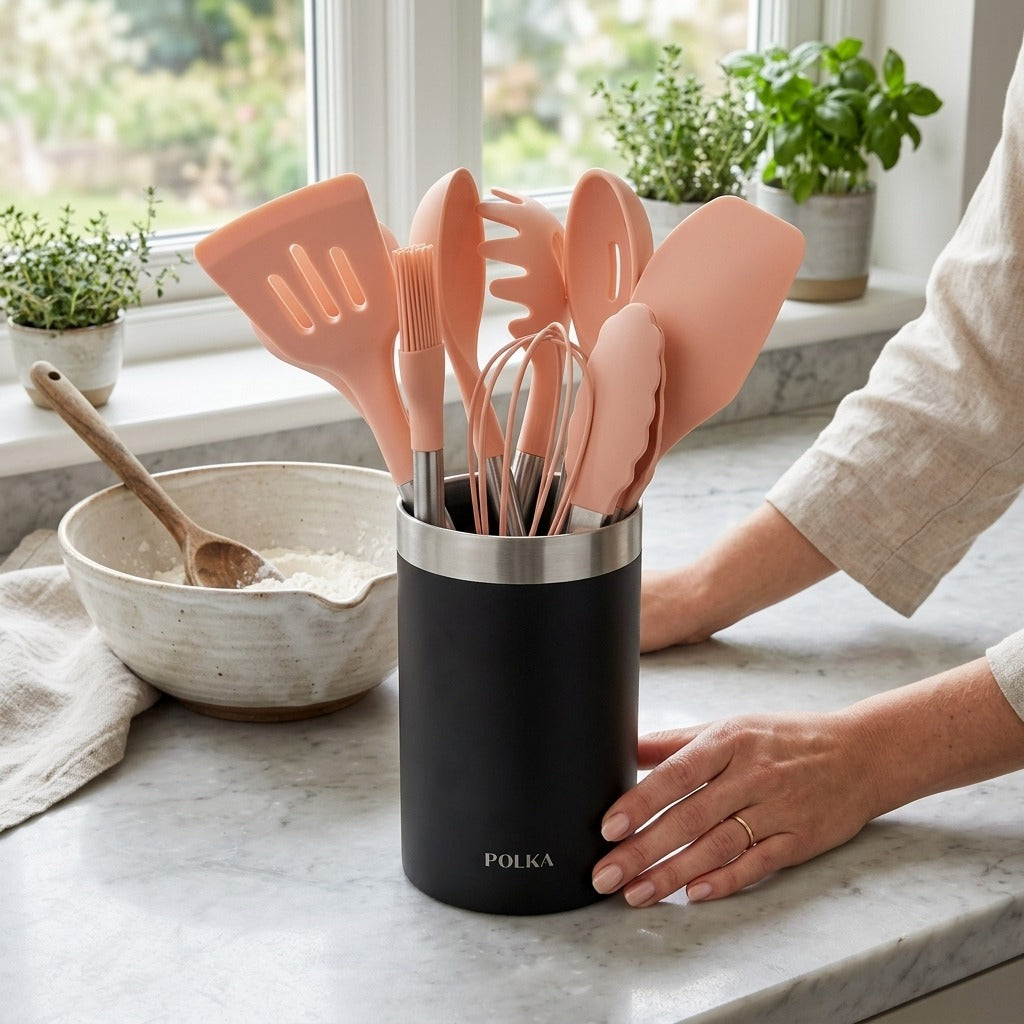 Set of Kitchen Utensils Cecotec 01181 Steel