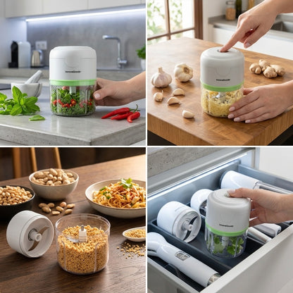 Rechargeable Portable Mini Chopper Echoppie InnovaGoods